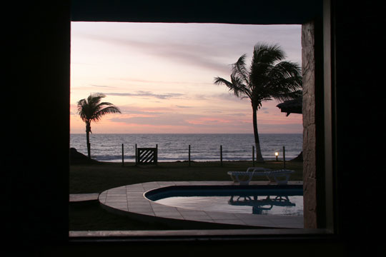 Casa em Guarajuba de frente para o mar 