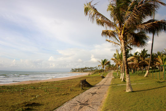 Casa em Guarajuba de frente para o mar 