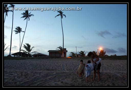 Casa em Guarajuba de frente para o mar 