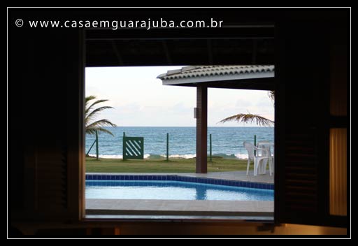 Casa em Guarajuba de frente para o mar 