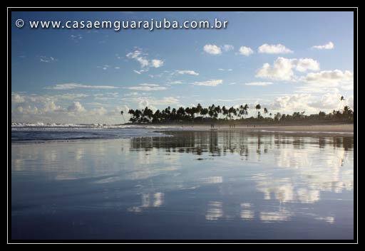 Casa em Guarajuba de frente para o mar 