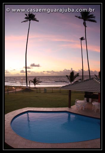 Casa em Guarajuba de frente para o mar 