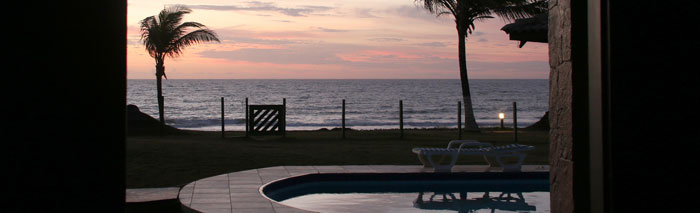 Casa em Guarajuba de frente para o mar 